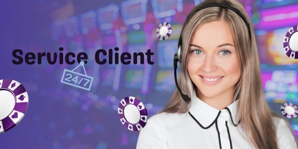 Service client dans les casinos